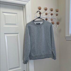 Everlane Uniform Classic Sweatshirt Top - Grey - S